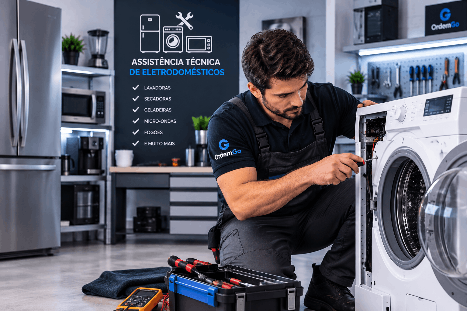 Gestão de assistência técnica de eletrodomésticos