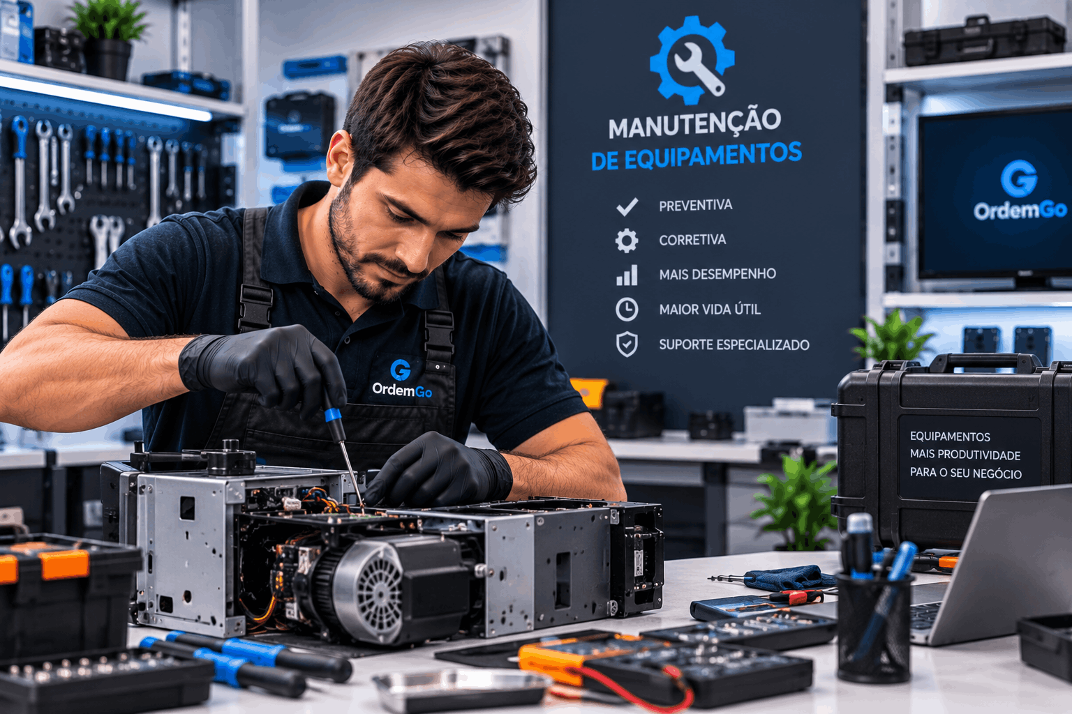 Sistema para manutenção de equipamentos